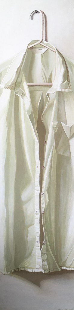 Shirt. Acrylic on Canvas. 12”X48”. SOLD.