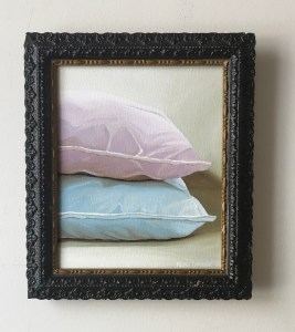 Two Pillows 10.5"x12.5" with frame $275