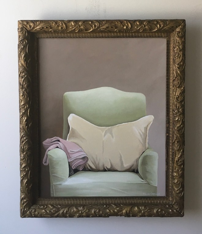 Chair with Pillow 20” x 24” with frame $895