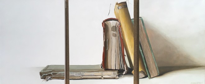 Taking A Rest. 12" x 16" x 3 canvases. $1600