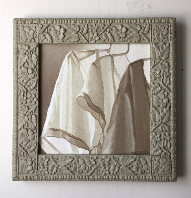 Tee Shirts. 12.5" x 14.5" with frame. $525.