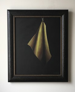 Cloth. 21” x 25” with frame. $975