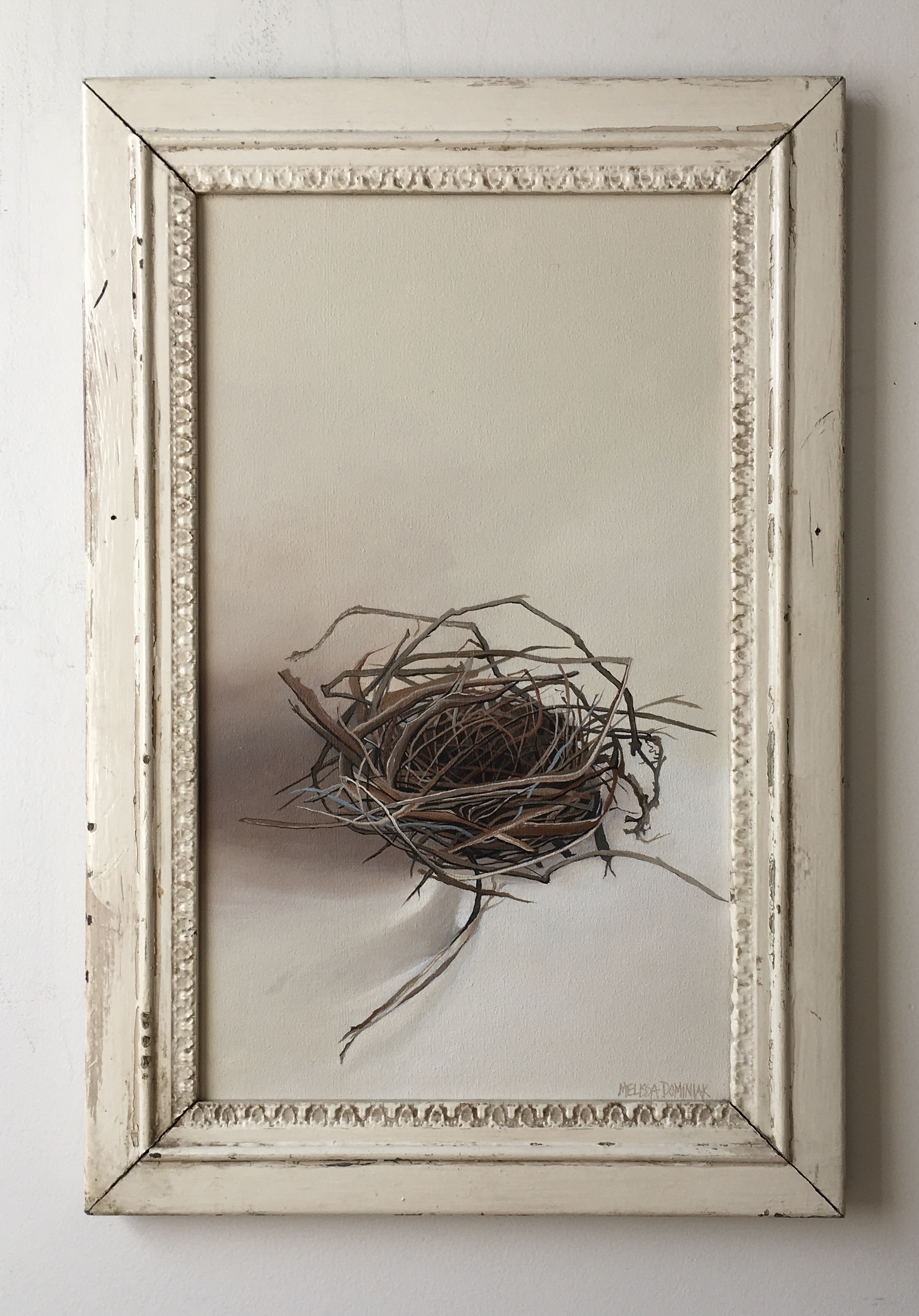 Blue String Painting